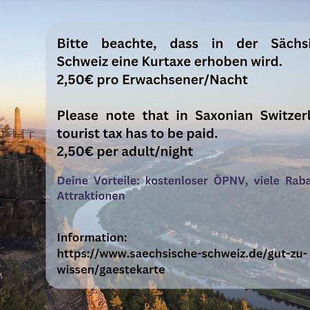 Uo3 - Urlaubsmagie- Urlaubsoase Mitten In Sebnitz Buitenkant foto