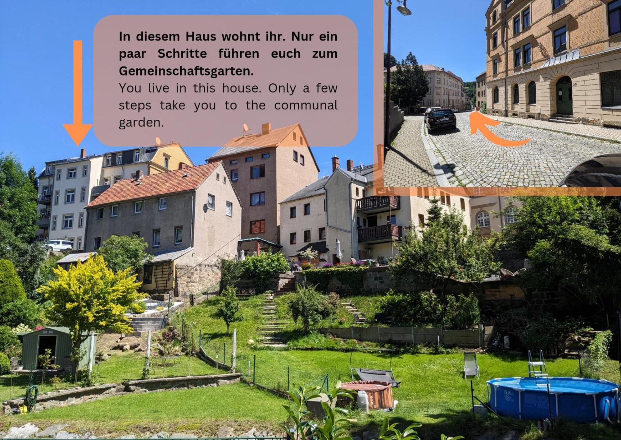 Uo3 - Urlaubsmagie- Urlaubsoase Mitten In Sebnitz Buitenkant foto
